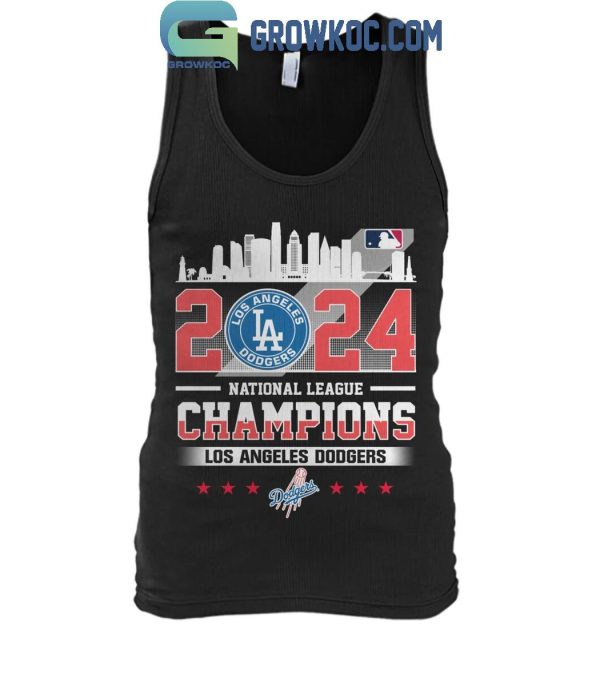 2024 National League Champions Los Angeles Dodgers T-Shirt