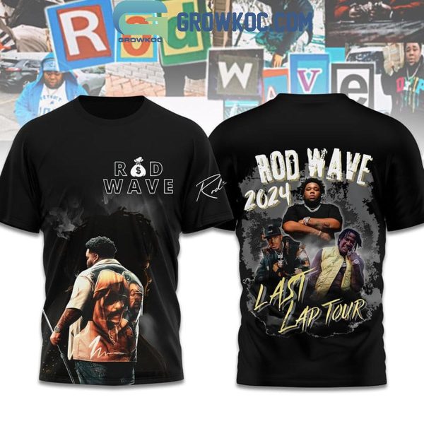 2024 Rod Wave The Last Lap Tour Hoodie T-Shirt