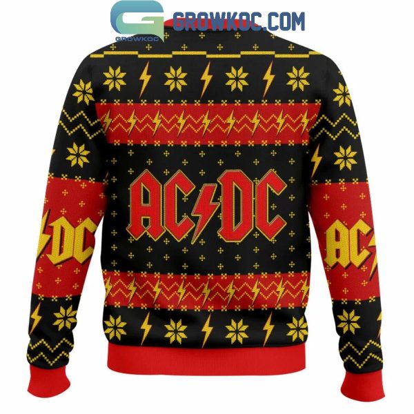 ACDC Highway To Hell The Christmas 2024 Ugly Sweater