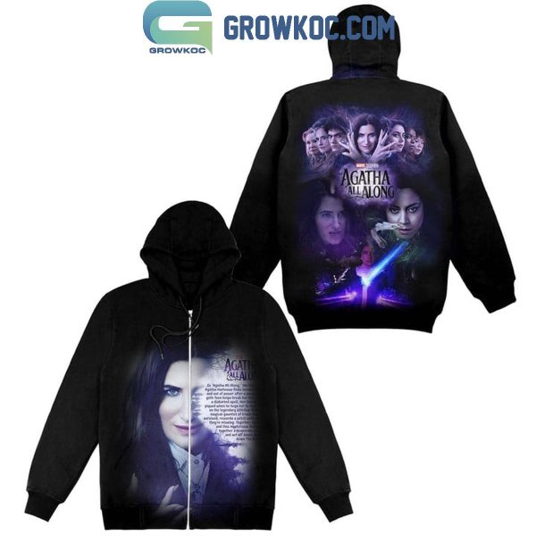 Agatha All Along Agatha Harkness Goth Teen Hoodie T-Shirt