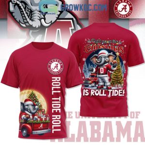 Alabama Crimson Tide All I Want For Christmas Is Roll Tide Hoodie T-Shirt