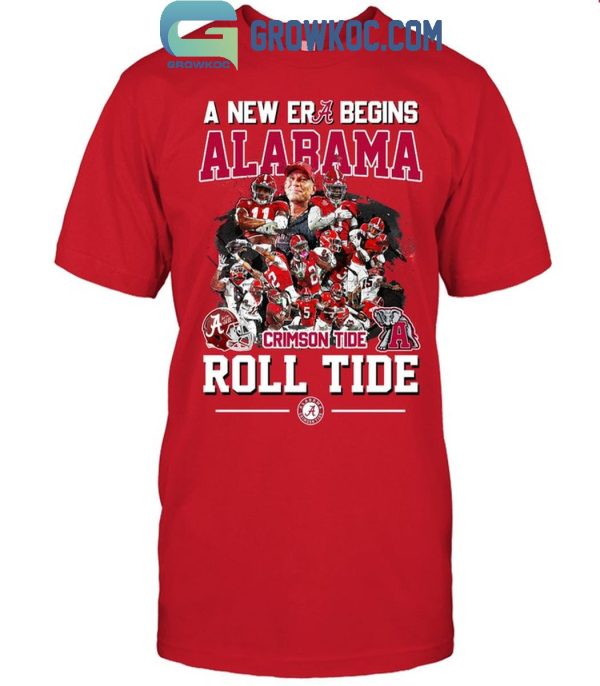 Alabama Crimson Tide New Era Begins Alabama Roll Tide 2024 T-Shirt