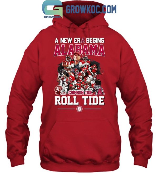 Alabama Crimson Tide New Era Begins Alabama Roll Tide 2024 T-Shirt