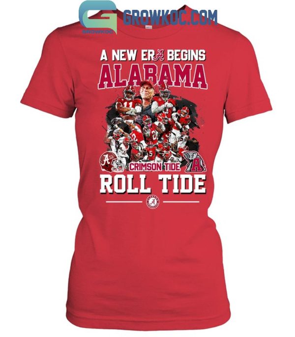 Alabama Crimson Tide New Era Begins Alabama Roll Tide 2024 T-Shirt