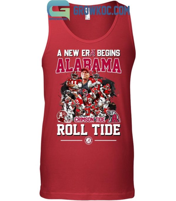 Alabama Crimson Tide New Era Begins Alabama Roll Tide 2024 T-Shirt