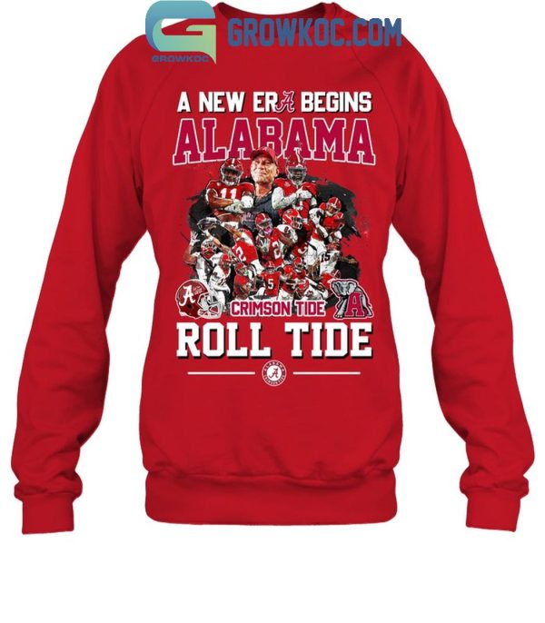 Alabama Crimson Tide New Era Begins Alabama Roll Tide 2024 T-Shirt