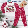 Alabama Crimson Tide Roll Tide Roll Heaux Fleece Pajamas Set Long Sleeve