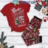 Grinch Christmas Being Naughty Just Feels So Nice Fleece Pajamas Set