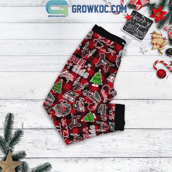 Alabama Crimson Tide Santa Why You’re An Alabama Christmas Fleece Pajamas Set