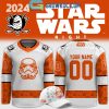 Vegas Golden Knights 2024 Star Wars Night Personalized Hockey Jersey