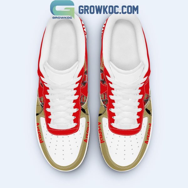 Arsenal EPL 2024 The Gunners Air Force 1 Shoes