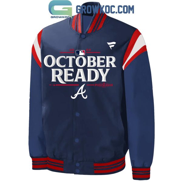 Atlanta Braves 2024 MLB Postseason Baseball Jacket