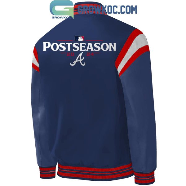 Atlanta Braves 2024 MLB Postseason Baseball Jacket