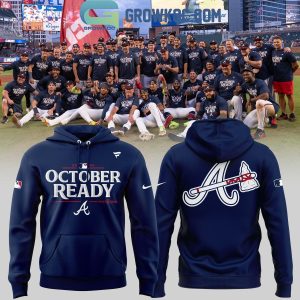 Atlanta Braves 2024 MLB Postseason Locker Room Hoodie T-Shirt