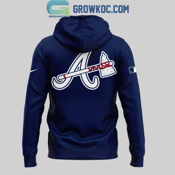 Atlanta Braves 2024 MLB Postseason Locker Room Hoodie T-Shirt