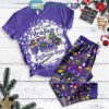 Baltimore Ravens Have A Glory Christmas With Ravens Fleece Pajamas Set