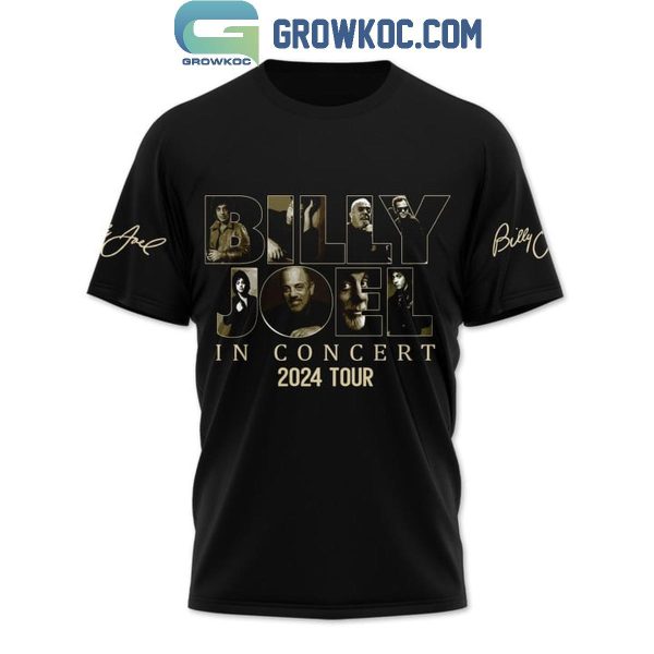 Billy Joel In Concert Just The Way You Are 2024 Tour Hoodie T-Shirt