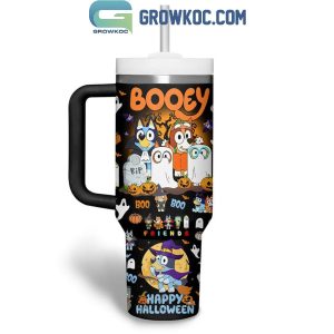 Bluey Ghost Witch Vampire Halloween 2024 Personalized 40oz Tumbler