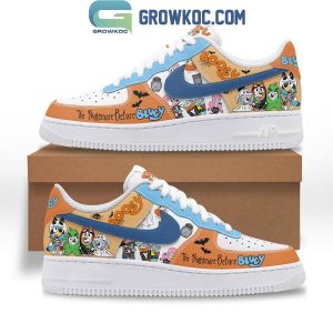 Bluey Halloween The Nightmare Before Bluey Booey Air Force 1 Shoes