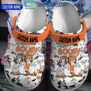 Bluey Vampire Halloween 2024 Personalized Crocs Clogs