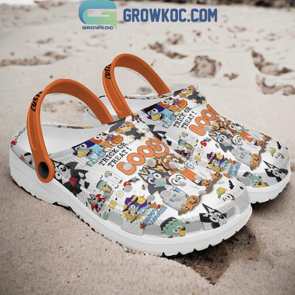 Bluey Vampire Halloween 2024 Personalized Crocs Clogs