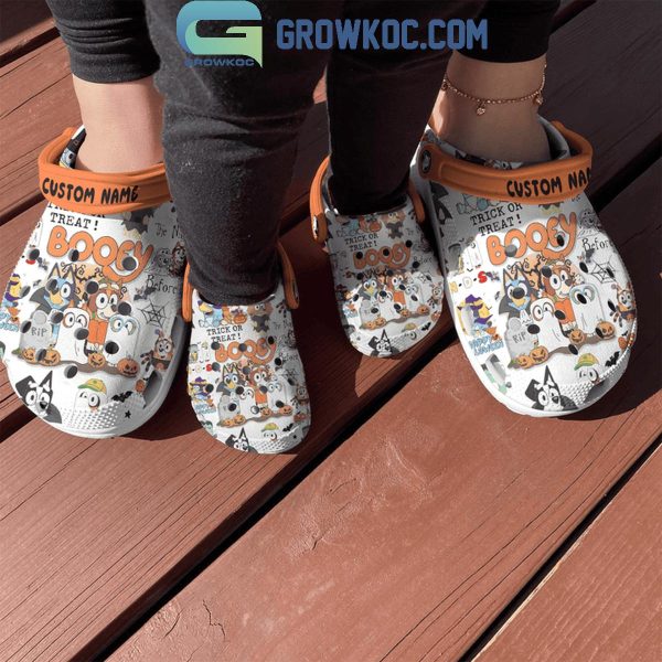 Bluey Vampire Halloween 2024 Personalized Crocs Clogs