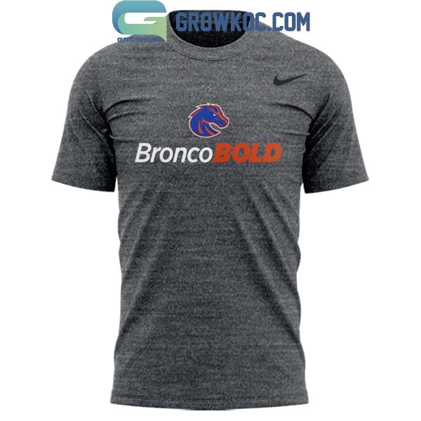 Boise State Broncos Mental Health Matters BroncoBold Hoodie T-Shirt