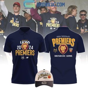 Brisbane Lions 2024 Premiers AFL Polo Shirt