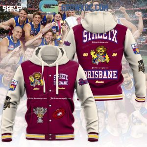 Brisbane Lions 2024 Premiers Champions Baseball Jacket