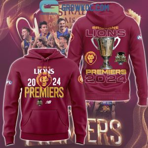 Brisbane Lions 2024 Premiers Champions Australian Football League Hoodie T-Shirt