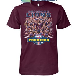 Brisbane Lions AFL Premiers Champions 2024 T-Shirt