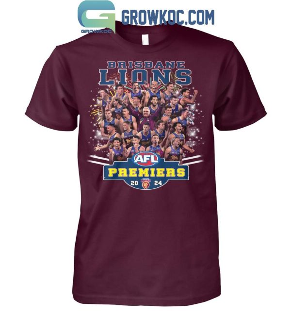 Brisbane Lions AFL Premiers Champions 2024 T-Shirt