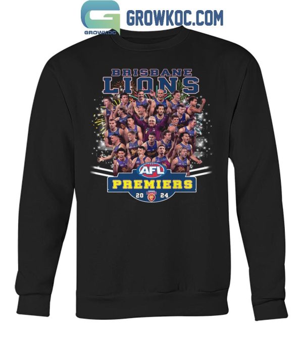 Brisbane Lions AFL Premiers Champions 2024 T-Shirt