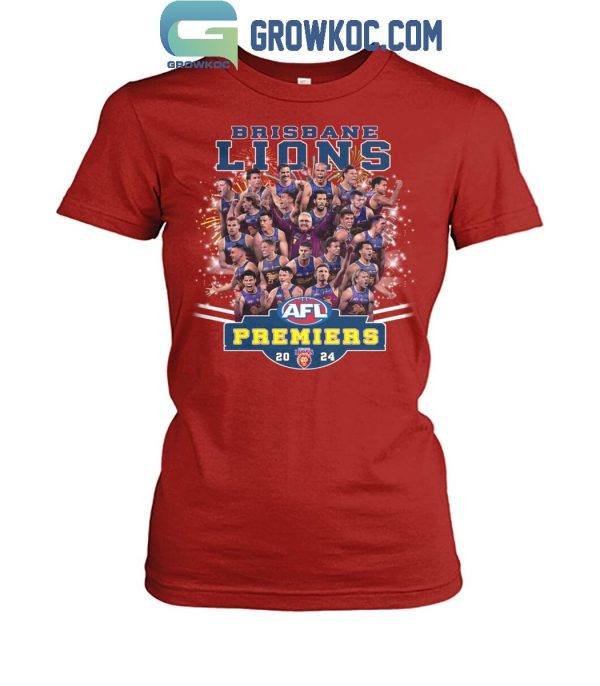 Brisbane Lions AFL Premiers Champions 2024 T-Shirt