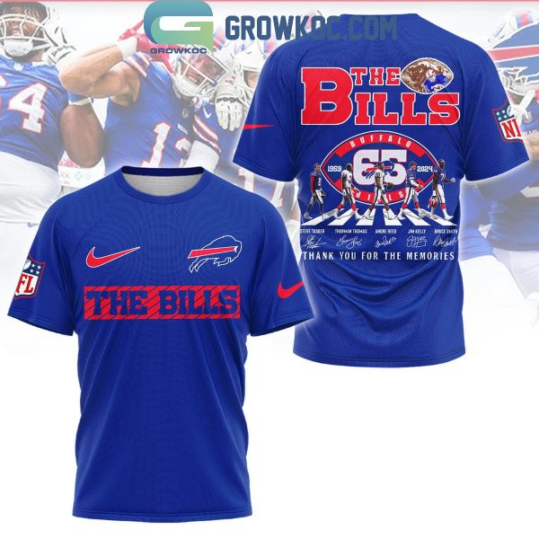 Buffalo Bills Celebrating 65 Years Of The Bills Legends Hoodie T-Shirt