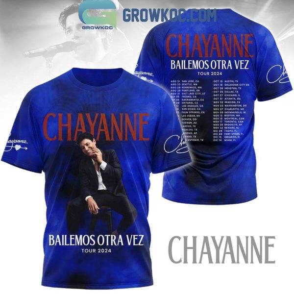 Chayanne Bailemos Otra Vez Tour 2024 Hoodie T-Shirt