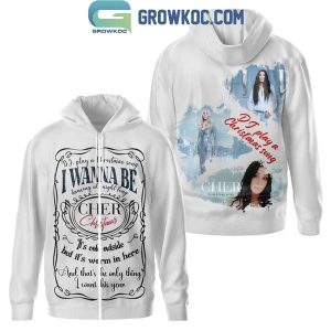 Cher DJ Play A Christmas Song Hoodie T-Shirt