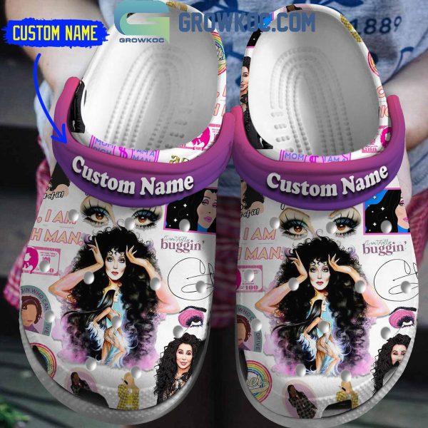 Cher I Am Totally Buggin’ I Am A Man Personalized Crocs Clogs