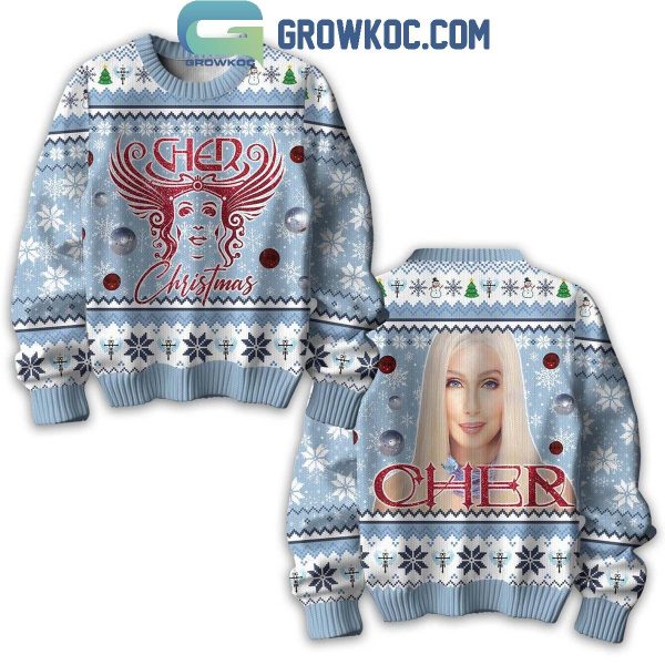 Cher Merry Christmas 2024 Ugly Sweater