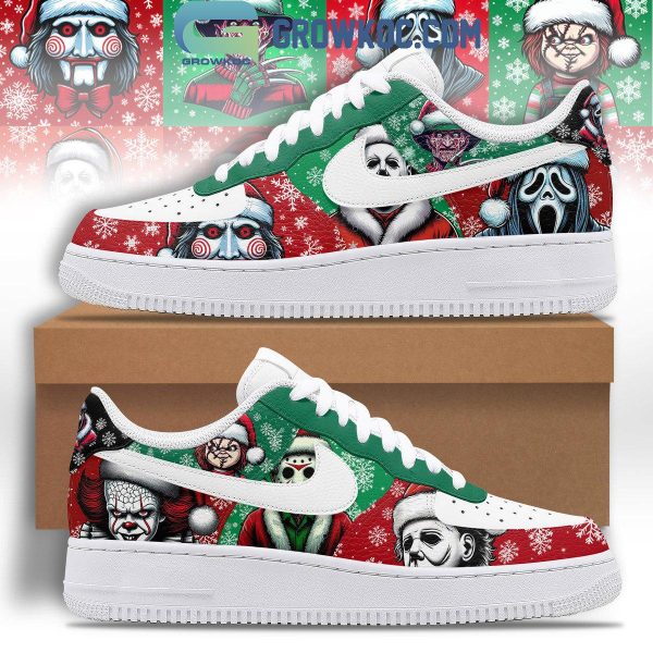 Christmas Time For Halloween Horror Movies Air Force 1 Shoes