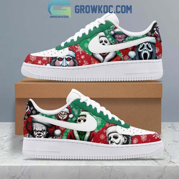 Christmas Time For Halloween Horror Movies Air Force 1 Shoes