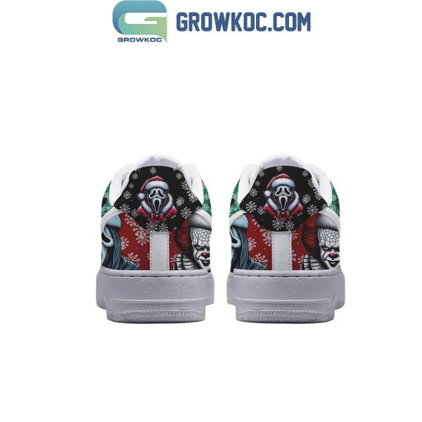 Christmas Time For Halloween Horror Movies Air Force 1 Shoes