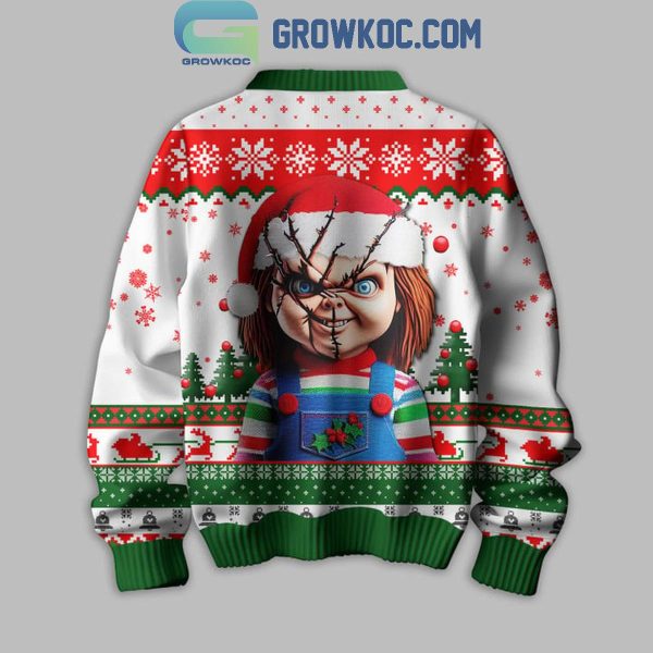 Chucky Wanna Play In Christmas Ugly Sweater