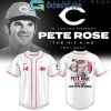 Cincinnati Reds In Loving Memory Pete Rose The Hit King 1941-2024 Baseball Jersey