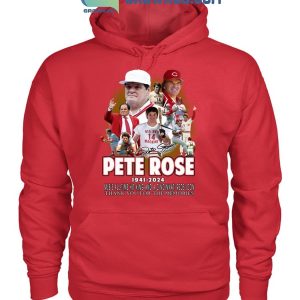 Cincinnati Reds Peter Rose 1941-2024 Thank You For The Memories T-Shirt