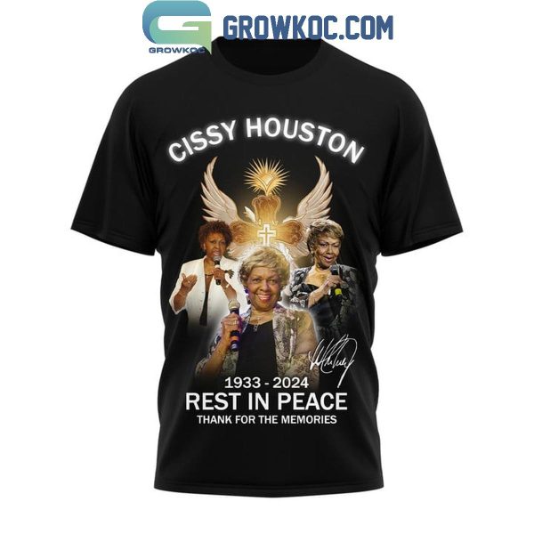 Cissy Houston 1933-2024 Rest In Peace Thank You Hoodie T-Shirt