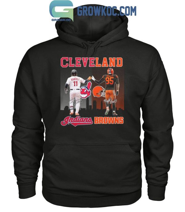 Cleveland Indians Guardians Cleveland Browns Proud Of The State T-Shirt