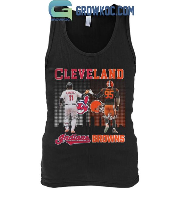 Cleveland Indians Guardians Cleveland Browns Proud Of The State T-Shirt