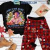 Dolly Parton Tis The Season To Be Dolly Merry Christmas Fleece Pajamas Set