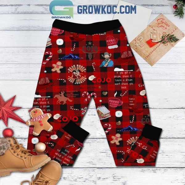 Cody Johnson Hang Your Heart On Christmas Hope Fleece Pajamas Set